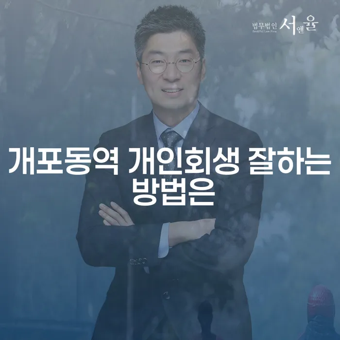 개포동역 개인회생 잘하는 방법은