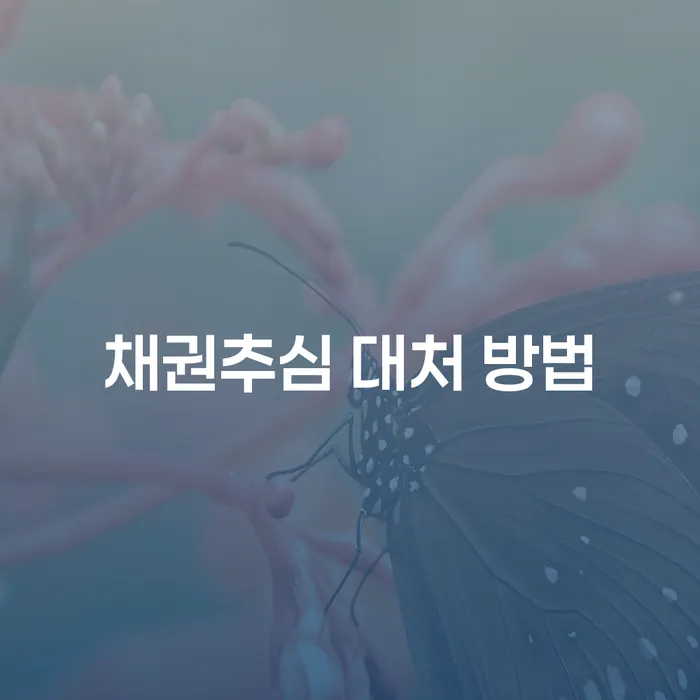 채권추심 대처 방법: 어떻게 해야 할까?